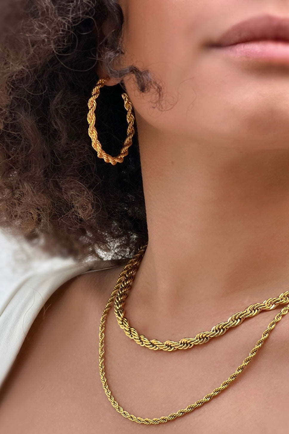 REBECCA LARGE EARRINGS